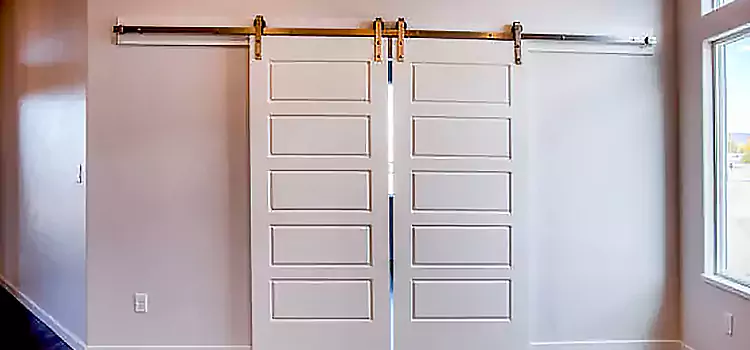 Glass Barn Door with Installation Hardware Kit Hawthorne